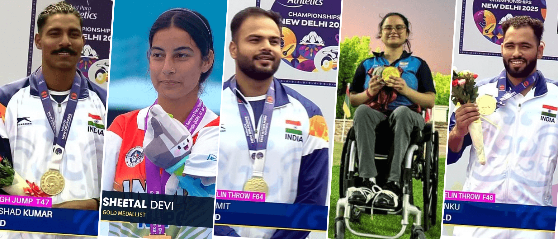 Indian Para Athletes’ Historic Individual Achievements in 2025 | World Championships & World Cups