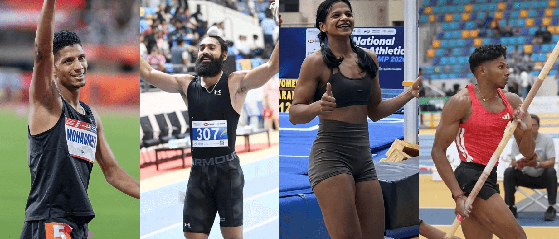 National Records Fall at 1st Indoor Athletics Championships 2026 – Full Results & Winners