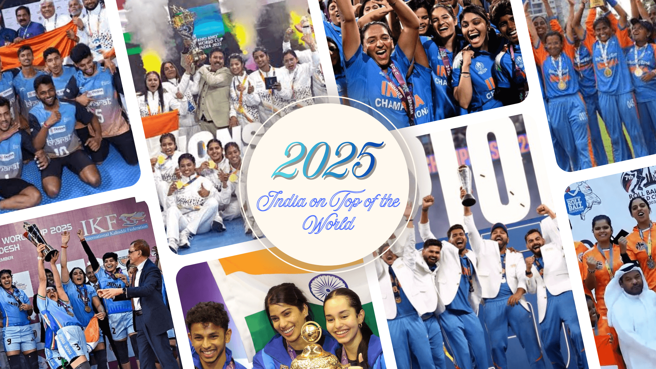India’s World Championships & World Cup Wins in 2025