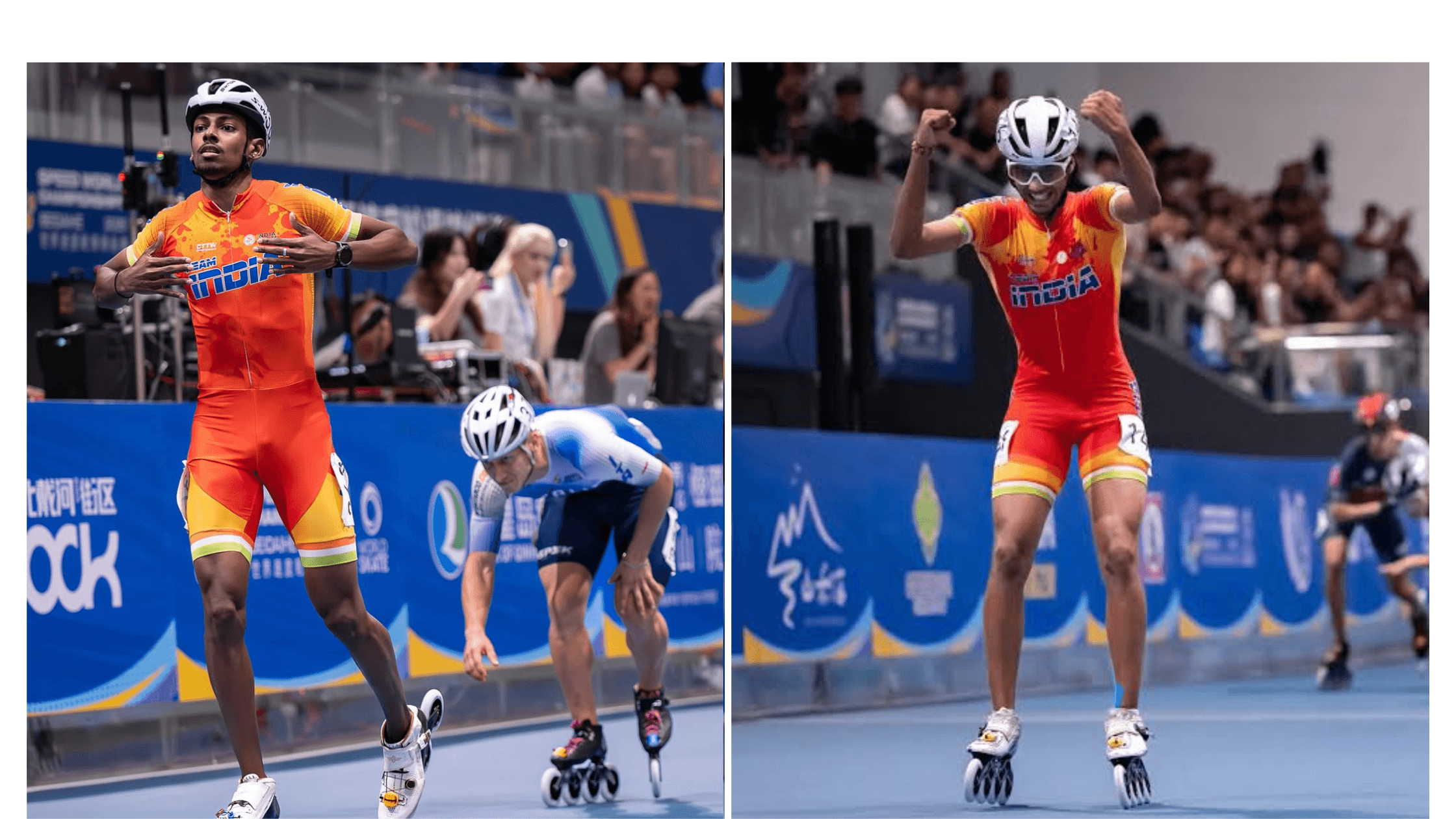 India Shines at World Speed Skating Championship 2025 in Beidaihe — Record 5 Medals Including 3 Gold