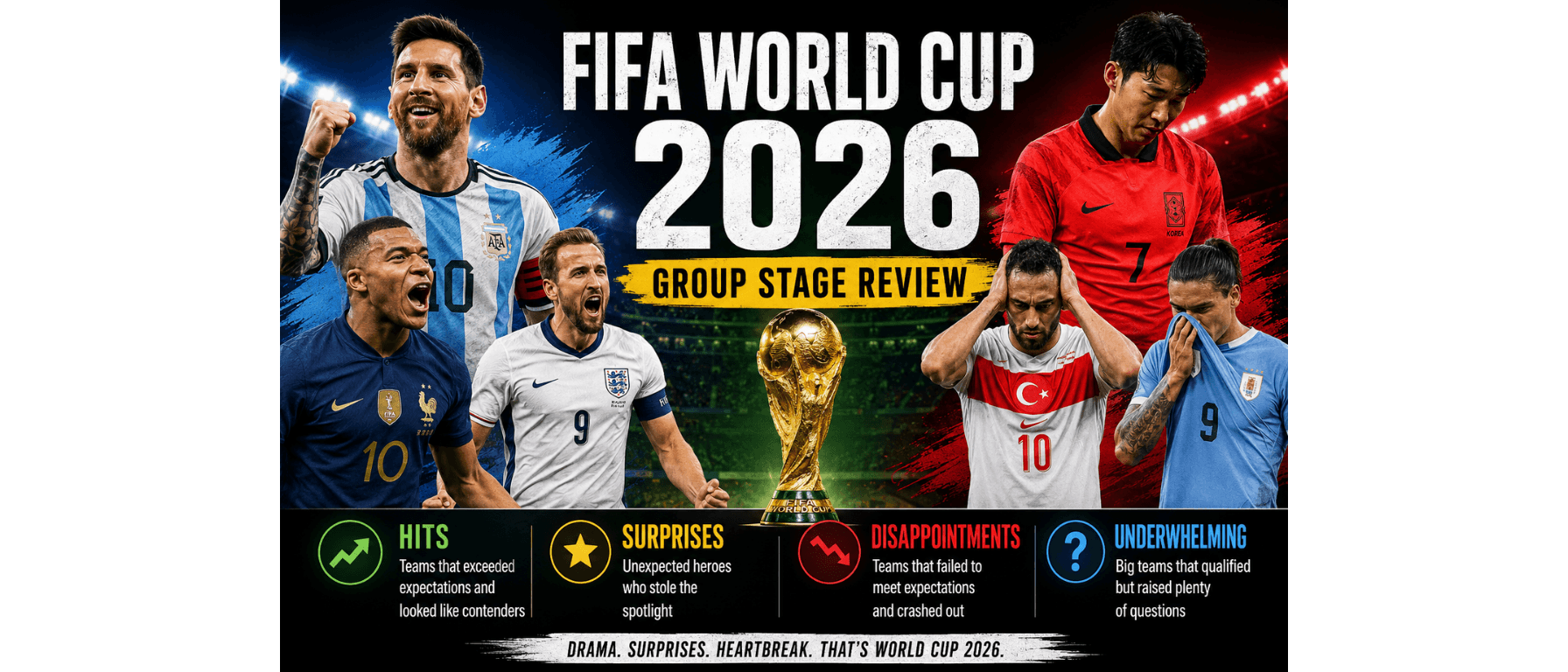 FIFA World Cup 2026 Group Stage Review: Biggest Hits, Surprises and Disappointments