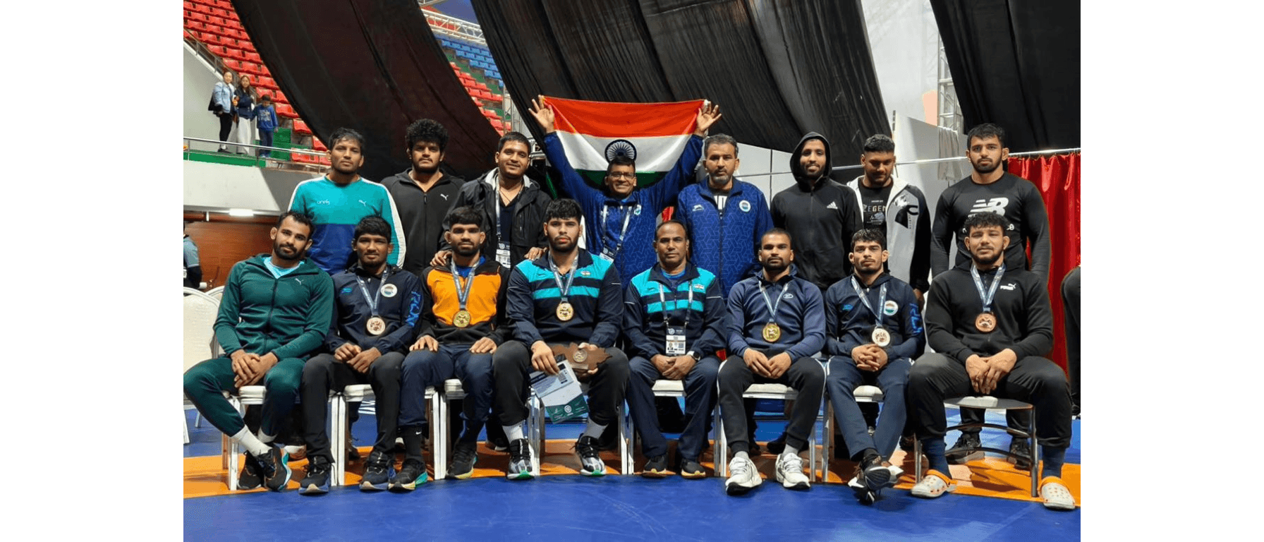 Ulaanbaatar Open 2026 Wrestling: India Clinches 17 Medals, Greco-Roman Team Crowned Champions